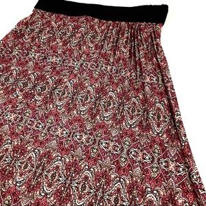 LuLaRoe Lola Skirt Small Pink Elastic Waistband